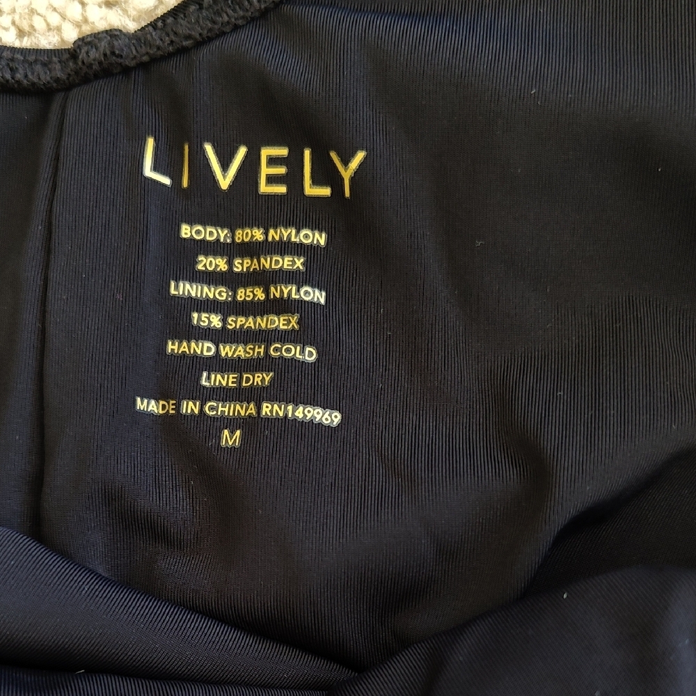 Lively Black One-Piece Swimsuit - Picture 6 of 6